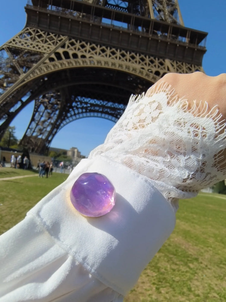 Soul Amethyst  | 1 Set 2 Pieces