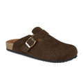 Coffee Suede Leather