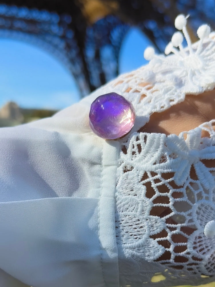 Soul Amethyst  | 1 Set 2 Pieces