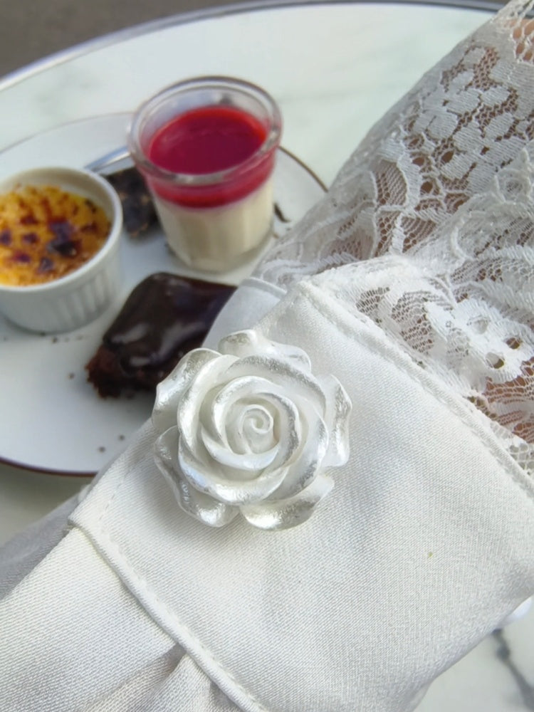 Rosa Alba | 1 Set 2 Pieces