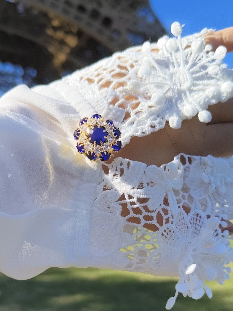 Sapphire Dawn | 1 Set 2 Pieces