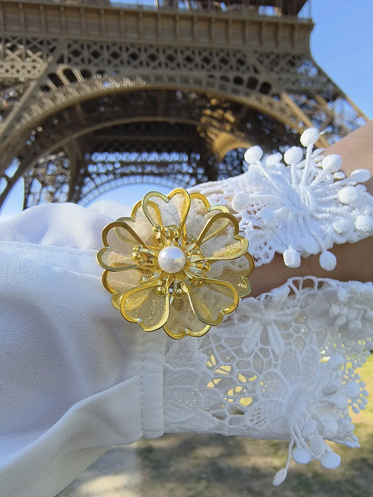 Golden Bloom | 1 Set 2 Pieces