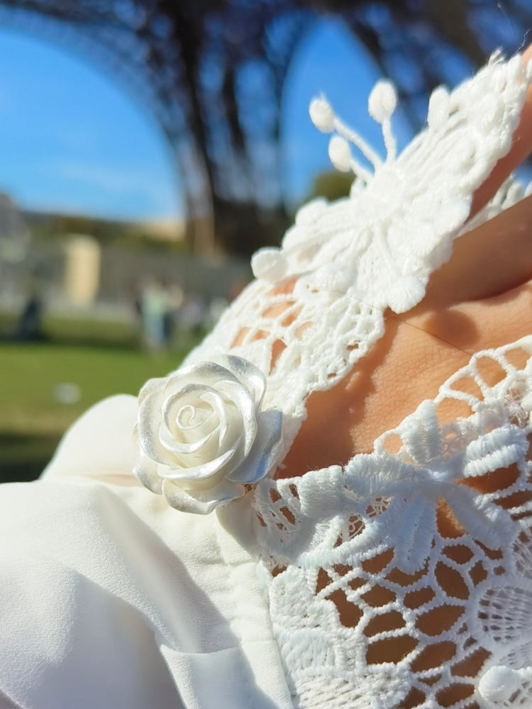 Rosa Alba | 1 Set 2 Pieces