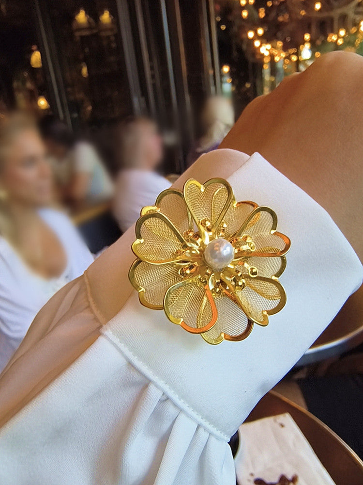 Golden Bloom | 1 Set 2 Pieces