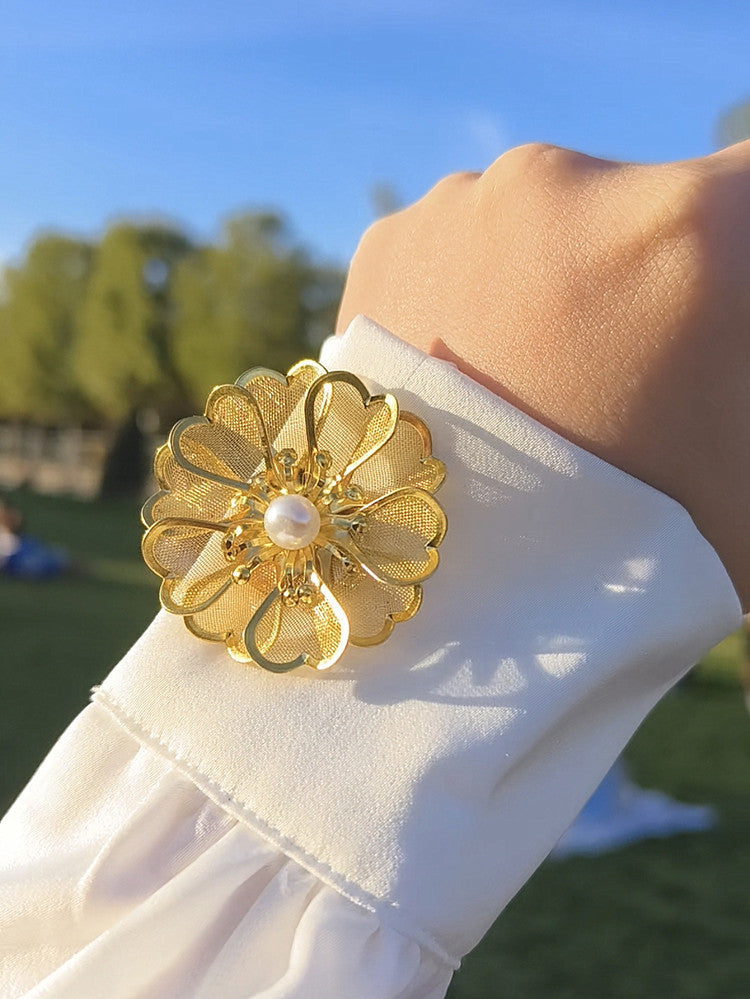 Golden Bloom | 1 Set 2 Pieces