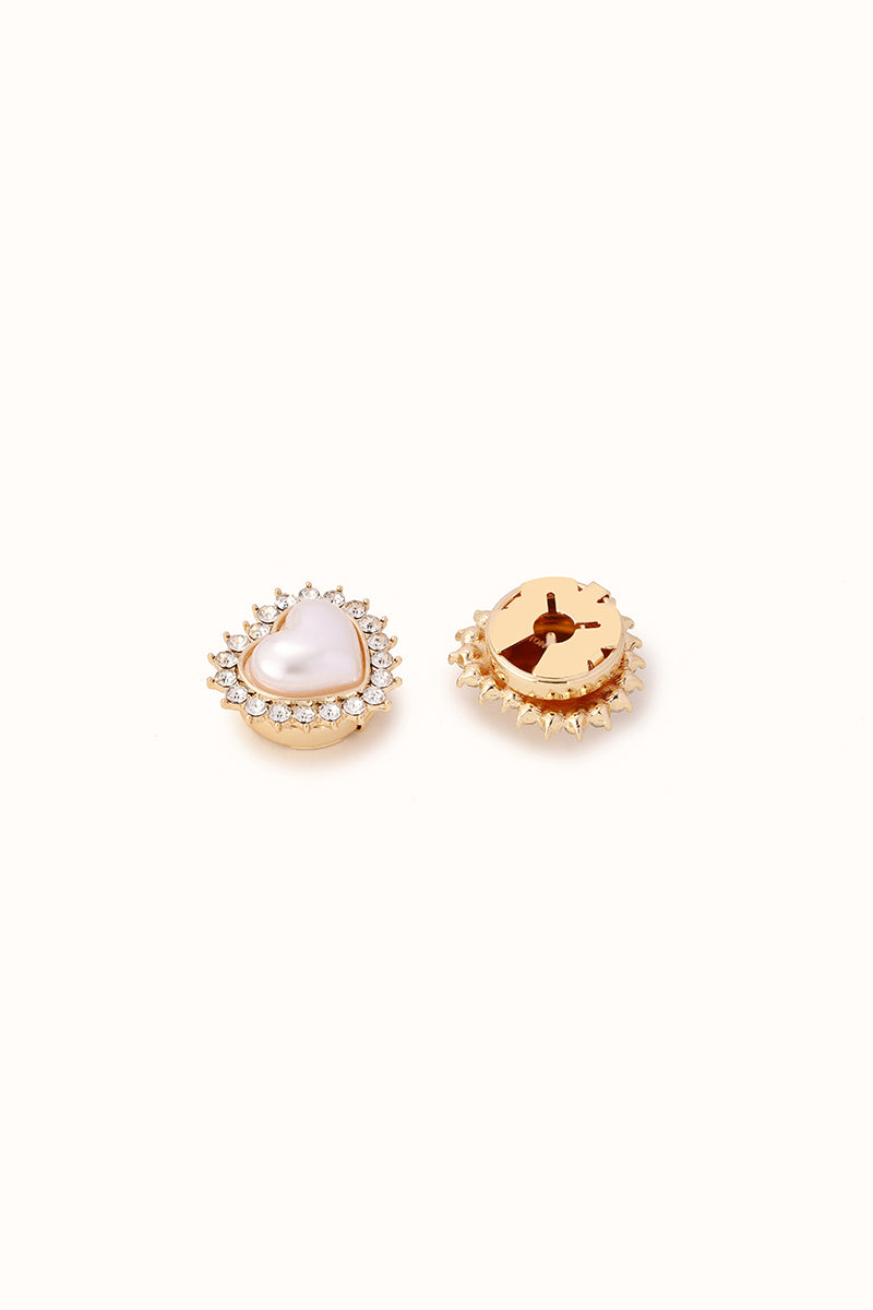 Rhinestone Heart - 1 Set