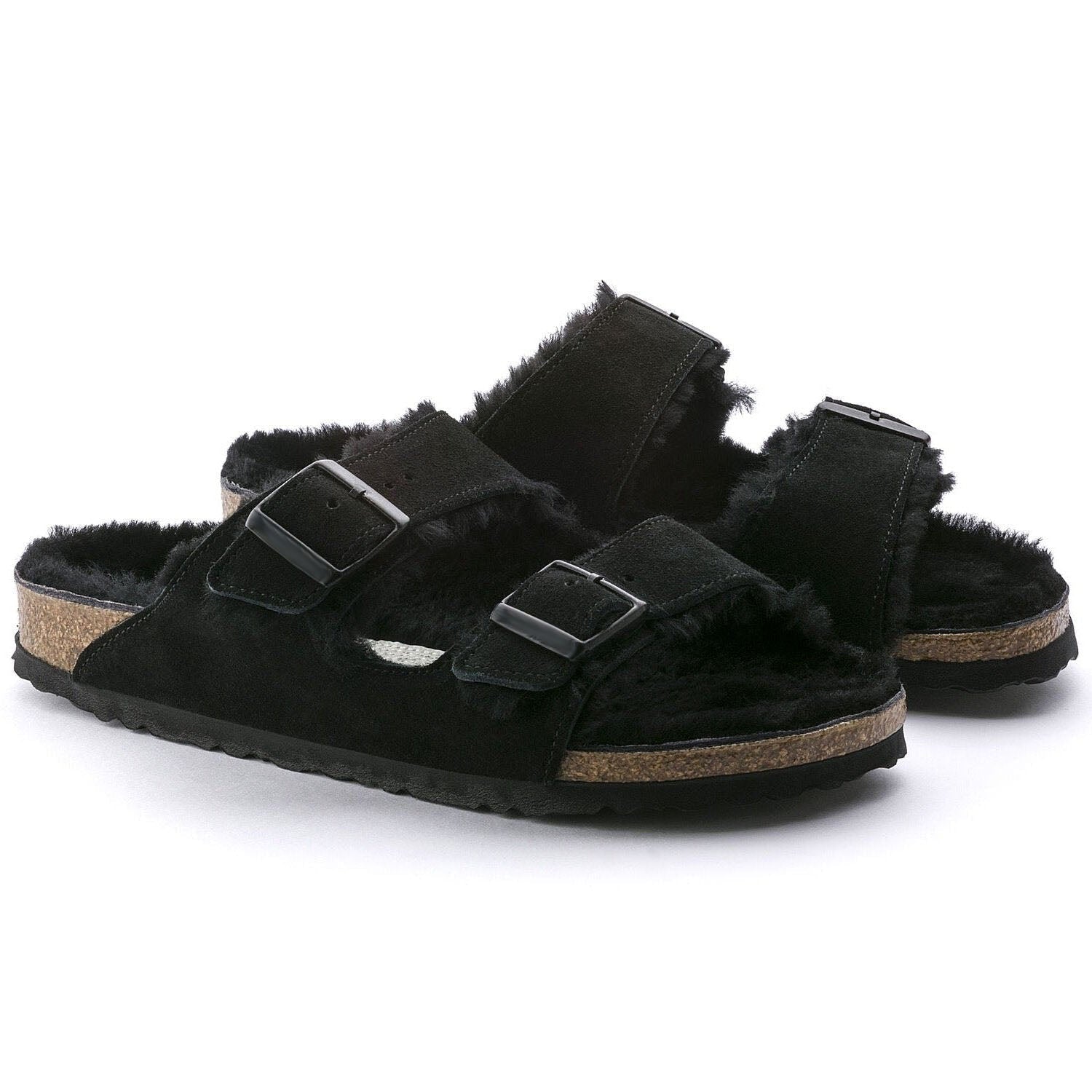 Two-Strap comfort | Shear | Suede | Black